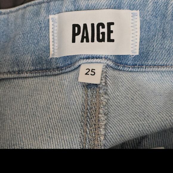 PAIGE Anessa Jeans size 25 wide leg - Picture 6 of 6
